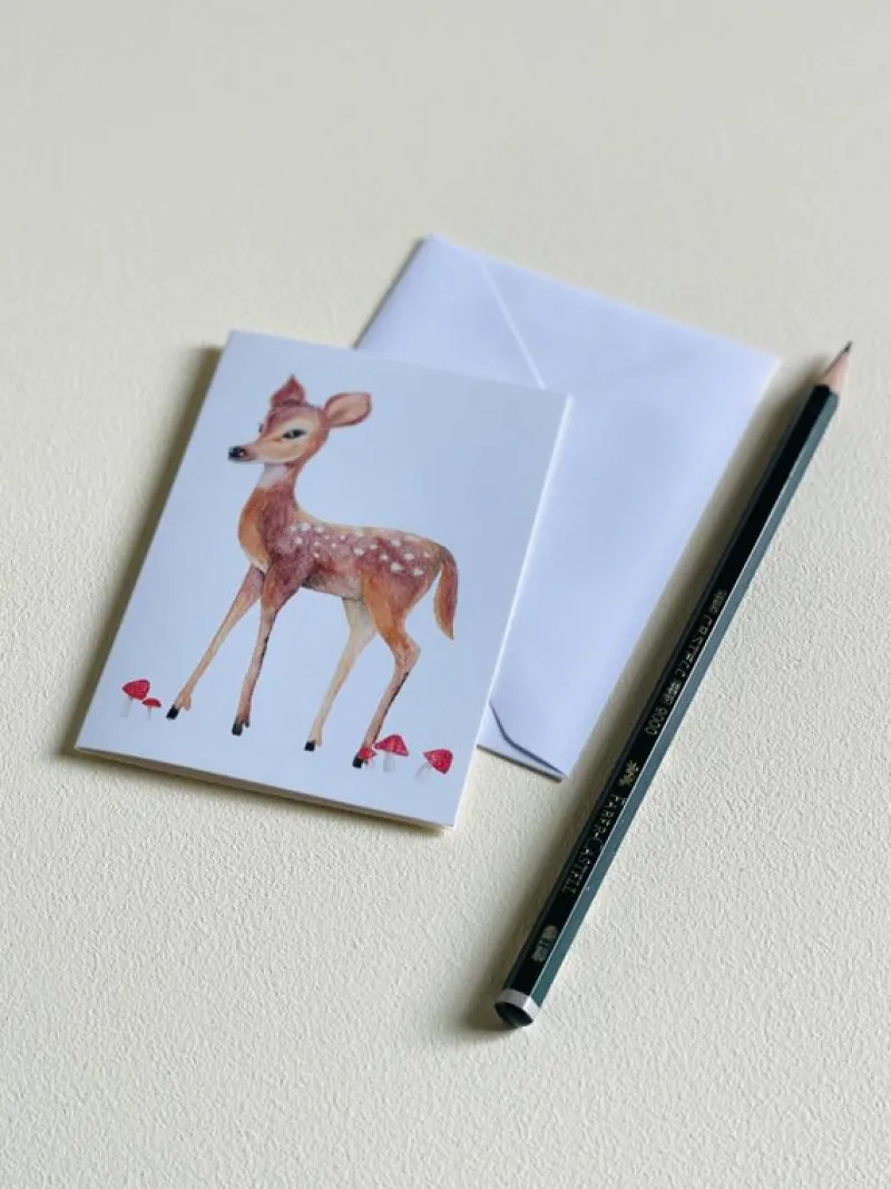 All by Voss Kort*Kort A7, Blue Bambi