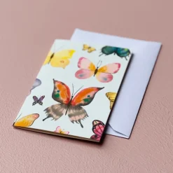 All by Voss Kort*Kort A7, Papillon Blue