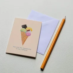 All by Voss Kort*Kort A7, Vaffelis