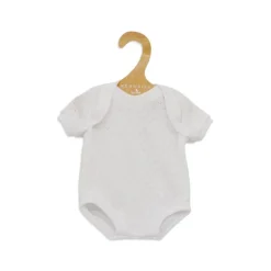 Asi Asi Dukker*Dukketøj Kortaermet Body - Hvid