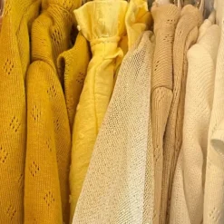 Asi Asi Dukker*Dukketøj Skjorte Med Kalvekros - Lysegul