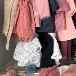 Asi Asi Dukker*Dukketøj Strikhue - Rosa