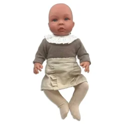 Asi Asi Dukker*Dukketøj Striktroje - Varm Gra