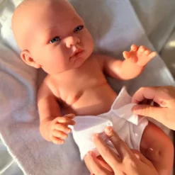 Asi Alle Dukker*Maria Med Hvid Bodystocking, 43 Cm