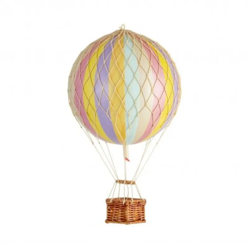 Authentic Models Uroer Og Ophæng*Luftballon 18Cm, Rainbow Pastel