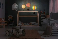 Authentic Models Lamper*Luftballon 32Cm, Rainbow - Led Lys