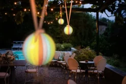 Authentic Models Lamper*Luftballon 32Cm, Rainbow - Led Lys