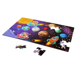 B. Puslespil*Toys Gulvpuslespil - Solsystemet, 48 Brikker