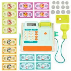 B. Legekøkken*Toys Kasseapparat I Trae