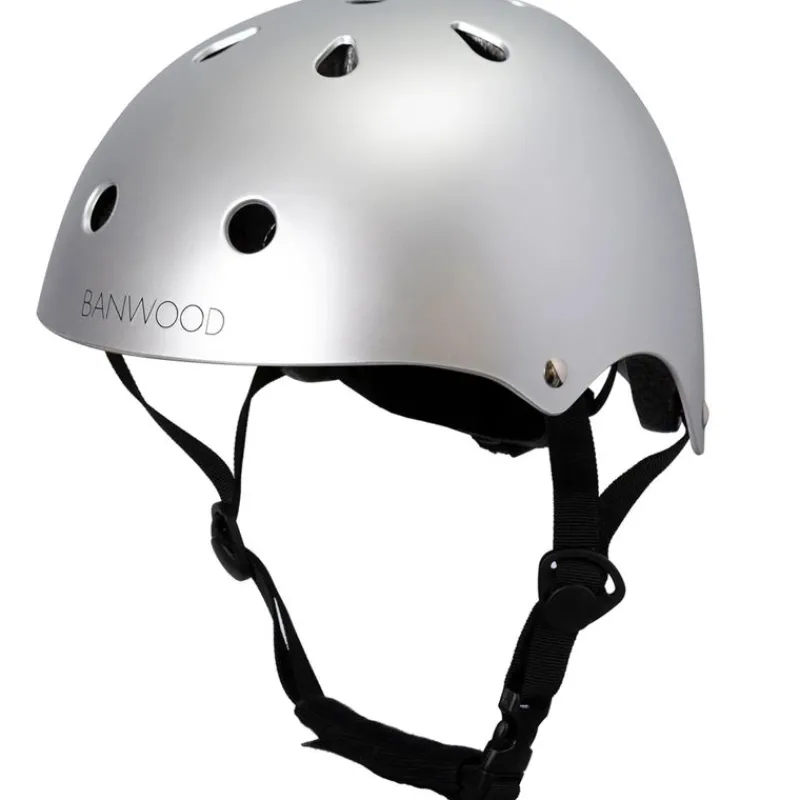 Banwood Løbecykler, Løbehjul & Cykelhjelme*Classic Cykelhjelm - Matte Chrome