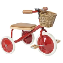 Banwood Løbecykler, Løbehjul & Cykelhjelme*Trike Trehjulet Cykel- Red