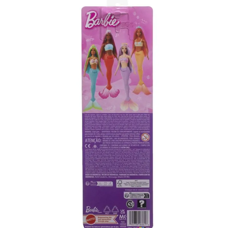 Barbie Blandet Legetøj*Core Mermaid Purple