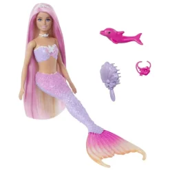Barbie Blandet Legetøj*Touch Of Magic Feature Malibu Mermaid