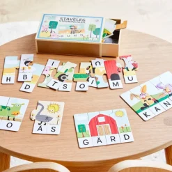 Barbo Toys Puslespil*Barbo Wacky Wonders - Puslespil, Staveleg