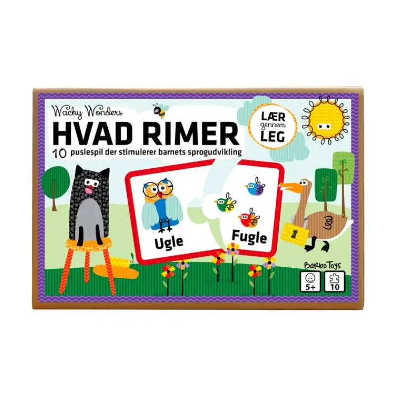 Barbo Toys Puslespil*Barbo Wacky Wonders Puslespil, Rime