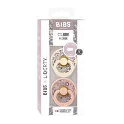 BIBS Sutter & Suttesnore*Liberty 2Pk Colour Latex Str.1, Eloise - Blush Mix