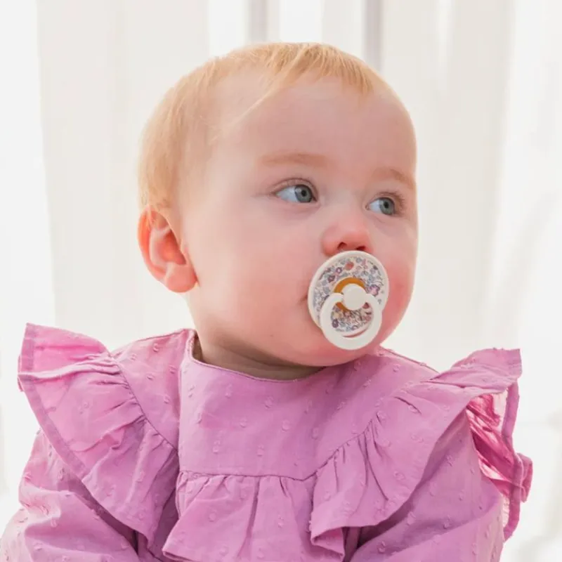 BIBS Sutter & Suttesnore*Liberty 2Pk Colour Latex Str.1, Eloise - Blush Mix