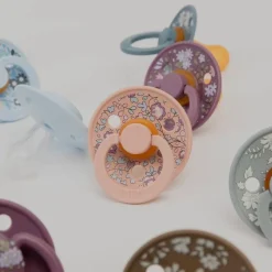 BIBS Sutter & Suttesnore*Liberty 2Pk Colour Latex Str.2, Eloise - Blush Mix