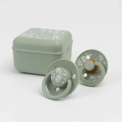 BIBS Sutter & Suttesnore*Liberty 2Pk Deluxe Silikone, Sage Mix