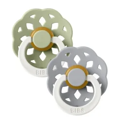 BIBS Sutter & Suttesnore*2Pk Boheme Glow Latex Str.2, Sage/Cloud Night