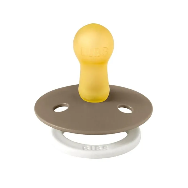 BIBS Sutter & Suttesnore*2Pk Colour Glow Latex Str. 1, Vanilla/Dark Oak Night