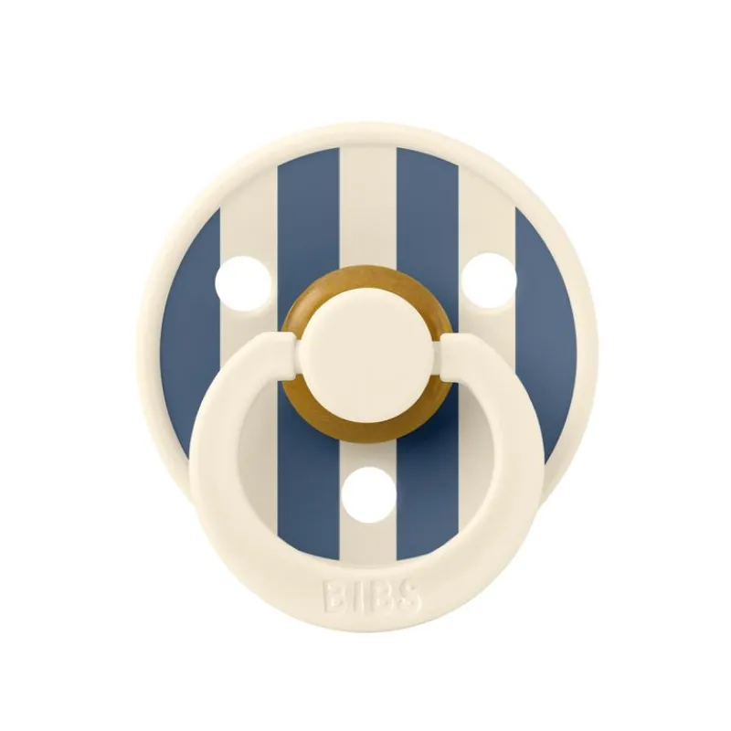 BIBS Sutter & Suttesnore*2Pk Colour Latex Str.2, Studio Pin/Steel Blue Mix