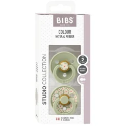 BIBS Sutter & Suttesnore*2Pk Colour Latex Str.2, Studio Jasmine/Sage Mix