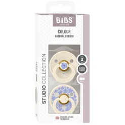 BIBS Sutter & Suttesnore*2Pk Colour Latex Str.2, Studio Jasmine/Ivory Mix
