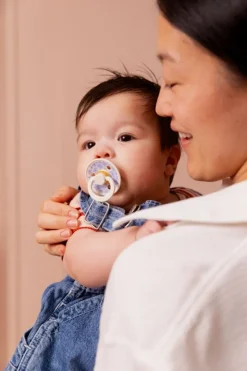 BIBS Sutter & Suttesnore*2Pk Colour Latex Str.2, Studio Jasmine/Ivory Mix