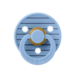 BIBS Sutter & Suttesnore*2Pk Colour Latex Str.2, Studio Pin/Sky Blue Mix