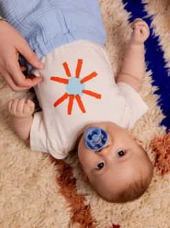 BIBS Sutter & Suttesnore*2Pk Colour Latex Str.2, Studio Pin/Sky Blue Mix