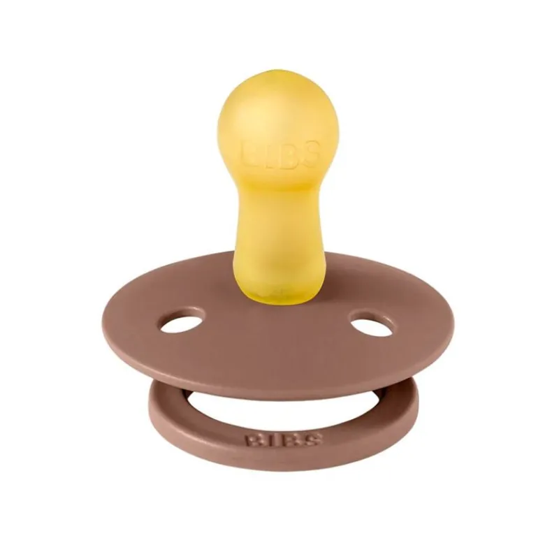 BIBS Sutter & Suttesnore*2Pk Colour Latex Str.3, Woodchuck/Blush