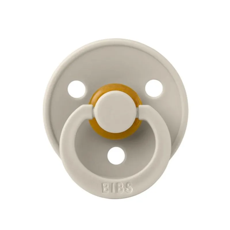 BIBS Sutter & Suttesnore*2Pk Colour Latex Symmetrisk Str.1, Sand/Iron