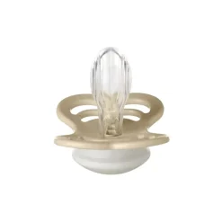 BIBS Sutter & Suttesnore*2Pk Supreme Glow Silikone Str.1, Blush/Vanilla Night