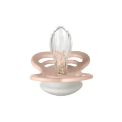 BIBS Sutter & Suttesnore*2Pk Supreme Glow Silikone Str.1, Blush/Vanilla Night