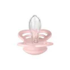 BIBS Sutter & Suttesnore*2Pk Supreme Silikone Str.2, Blossom/Dusky Lilac