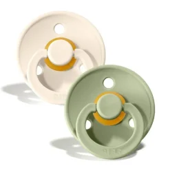 BIBS Sutter & Suttesnore*2Pk. Sutter Str. 2, Ivory/Sage