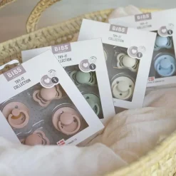 BIBS Sutter & Suttesnore*'Try It'-Pakke Str.1, Blush