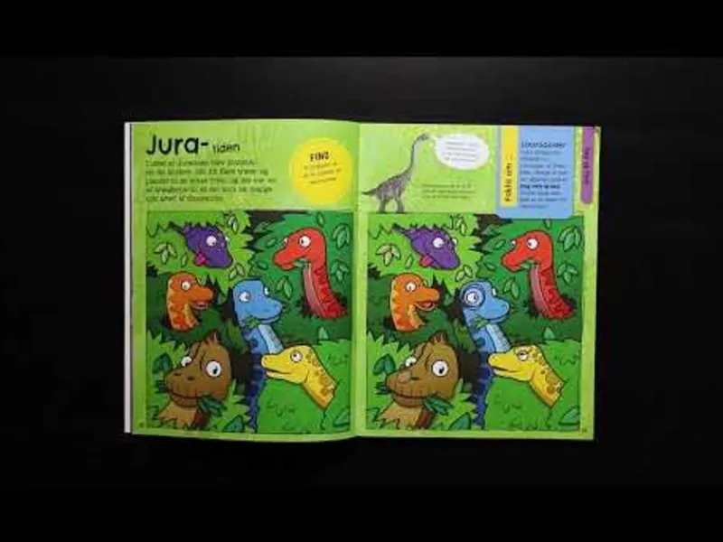 Forlaget Bolden Opgavebøger*Bog Fakta-Aktivitetsbog: Dinosaurer