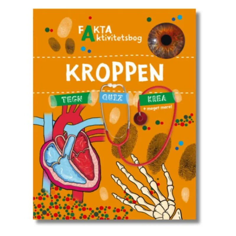 Forlaget Bolden Opgavebøger*Bog Fakta-Aktivitetsbog: Kroppen