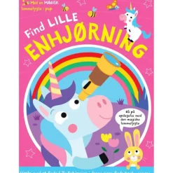Carlsen Hojtlaesningsbøger*Bog Find Lille Enhjorning - Med En Magisk Lommelygte