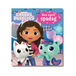 Carlsen Hojtlaesningsbøger*Bog Gabbys Dukkehus - Den Store Spadag