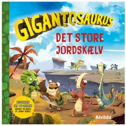 Alvilda Hojtlaesningsbøger*Bog Gigantosaurus - Det Store Jordskaelv