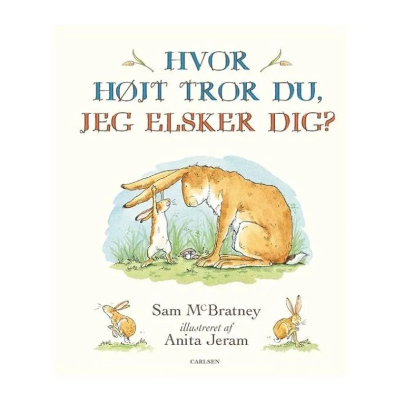 Carlsen Hojtlaesningsbøger*Bog Hvor Hojt Tror Du Jeg Elsker Dig? Mini