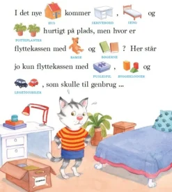 Forlaget Bolden Hojtlaesningsbøger*Bog Karla Kat Skal Flytte