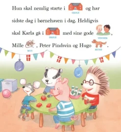 Forlaget Bolden Hojtlaesningsbøger*Bog Karla Kat Skal I Skole