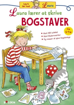Forlaget Bolden Opgavebøger*Bog Laura Laerer At Skrive Bogstaver