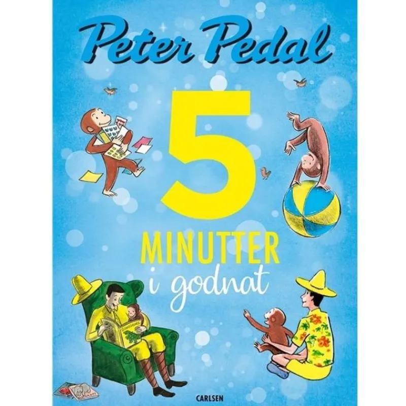 Carlsen Hojtlaesningsbøger*Bog Peter Pedal Fem Minutter I Godnat