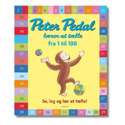 Gyldendal Hojtlaesningsbøger*Bog Peter Pedal Laerer At Taelle Fra 1 Til 100