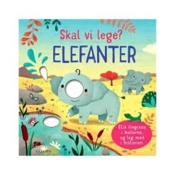 Carlsen Hojtlaesningsbøger*Bog Skal Vi Lege? Elefanter, Papbog